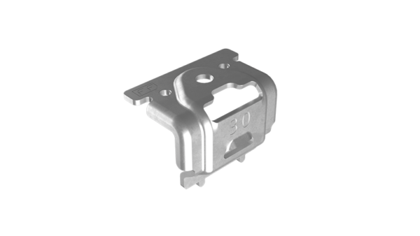 FlatFix Fusion - Etrier Final Gris 30mm