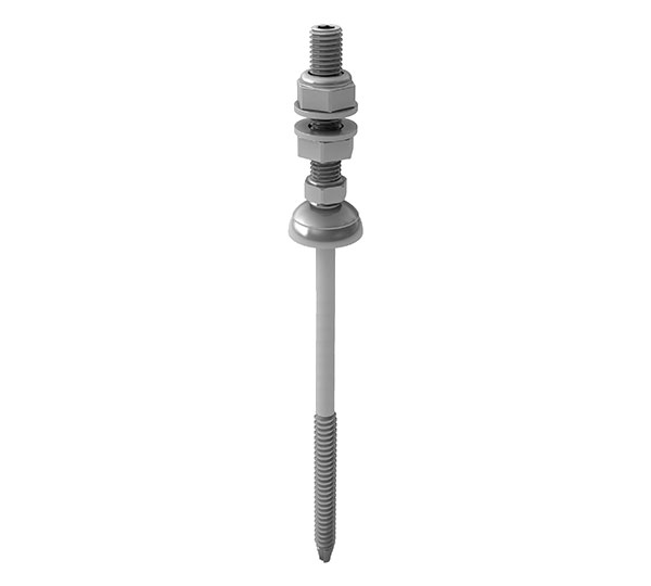 TIRE-FOND PANNE METAL M8X195/50