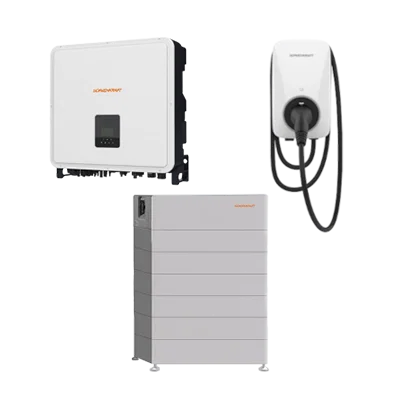 SK HYBRID SISTEMA DI ACCUMULO 29 KWH / 30 KW + STAZIONE DI RICARICA